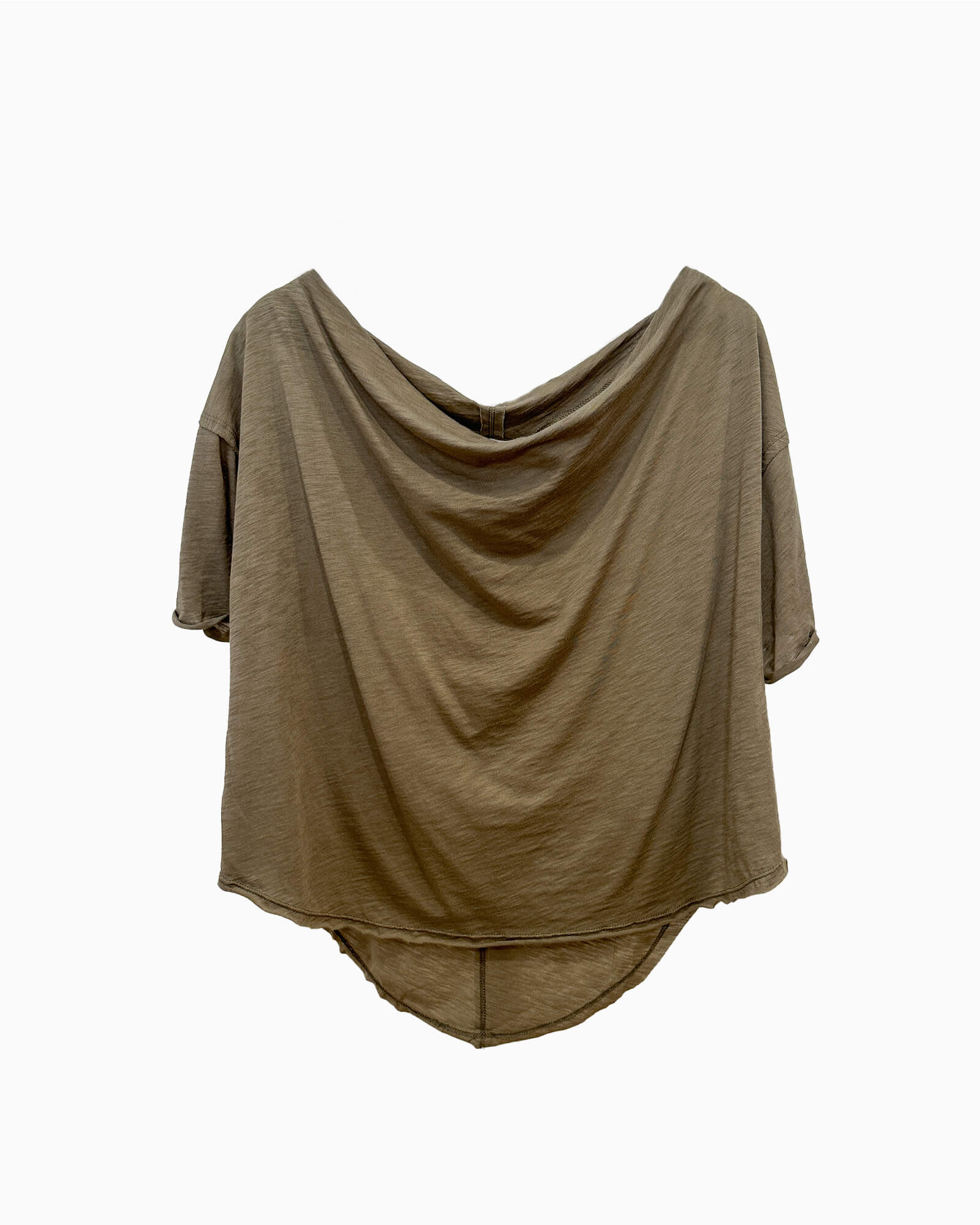 Drape Front Tee