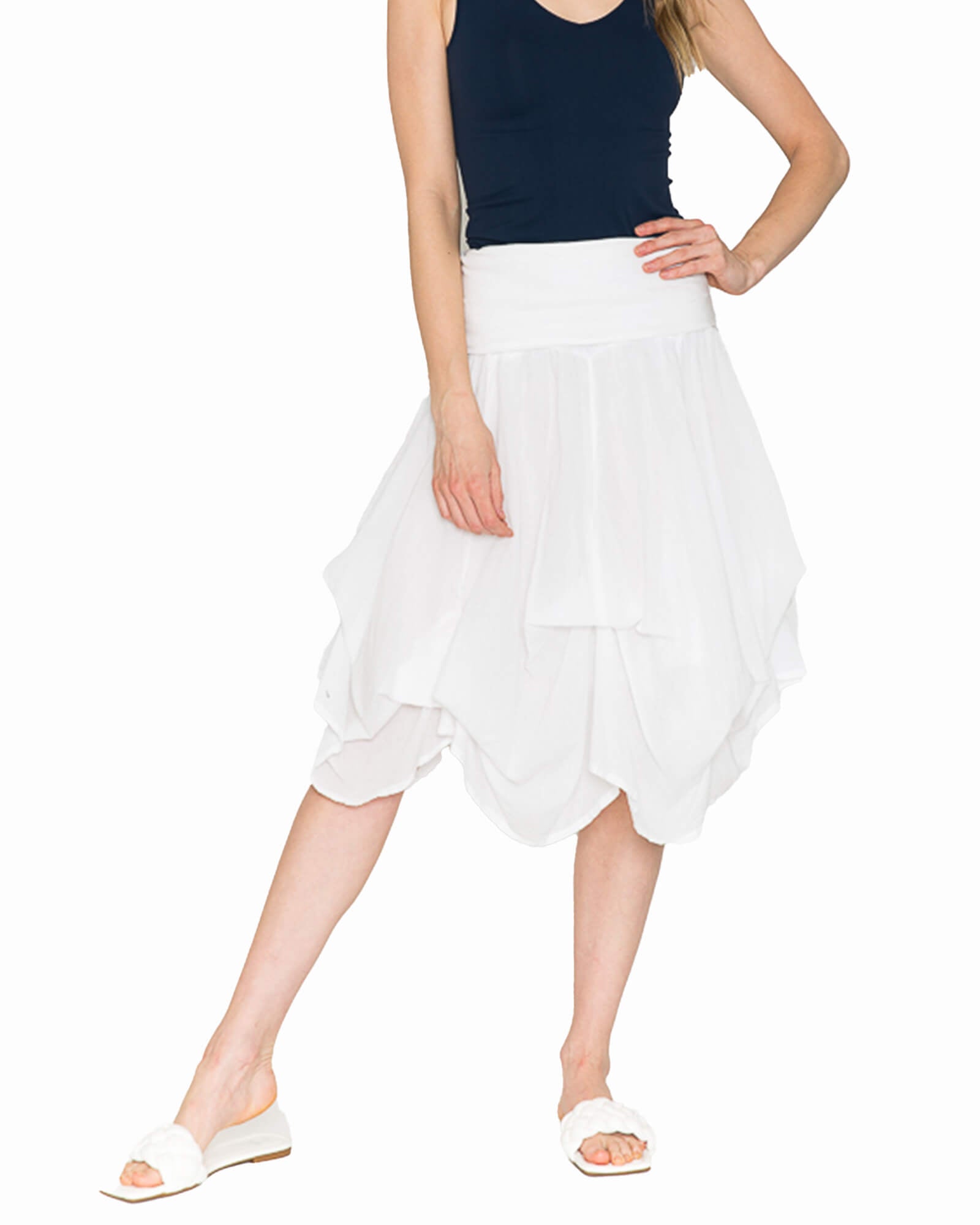 Bubble Midi Skirt