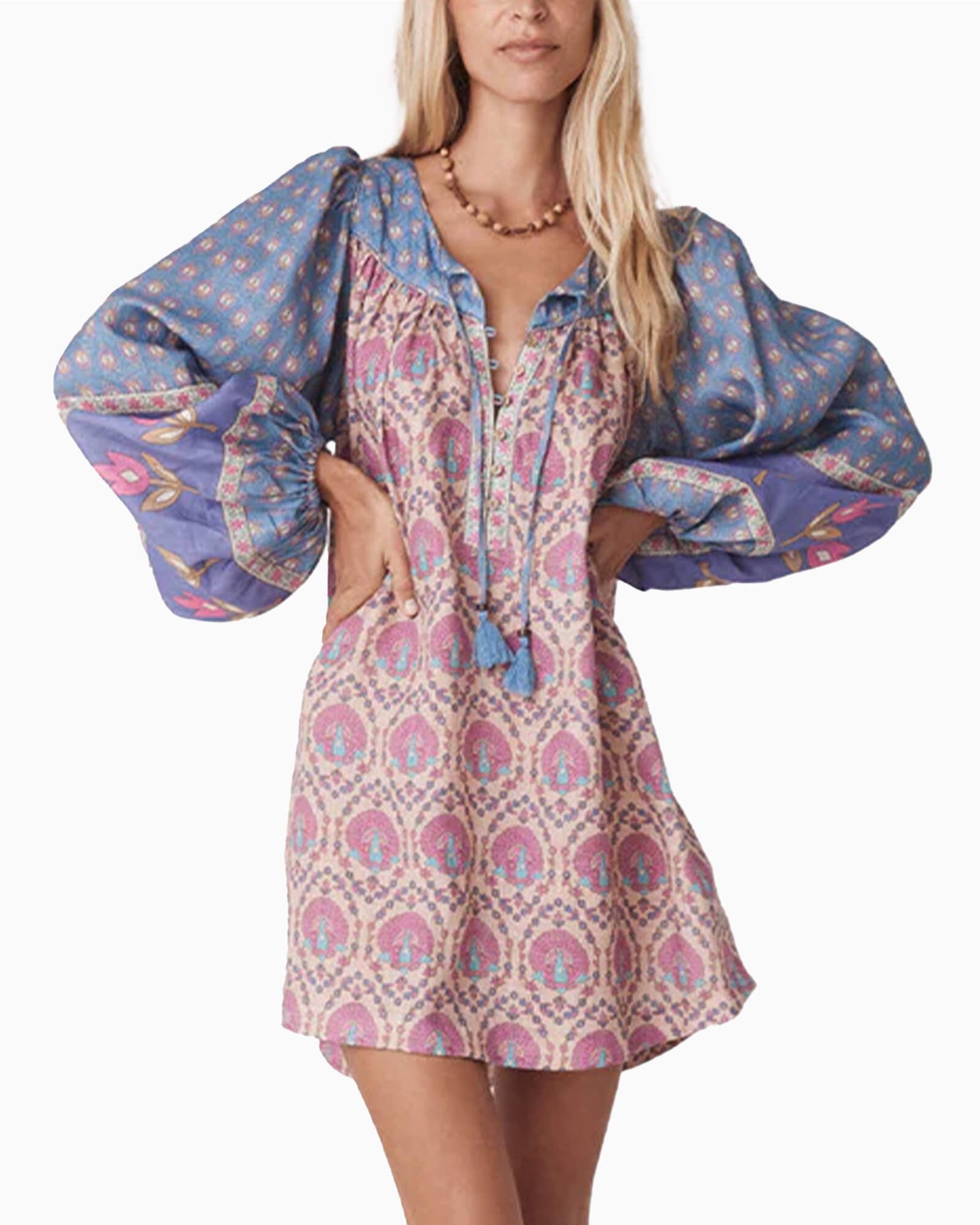 Chateau Tunic Mini Dress