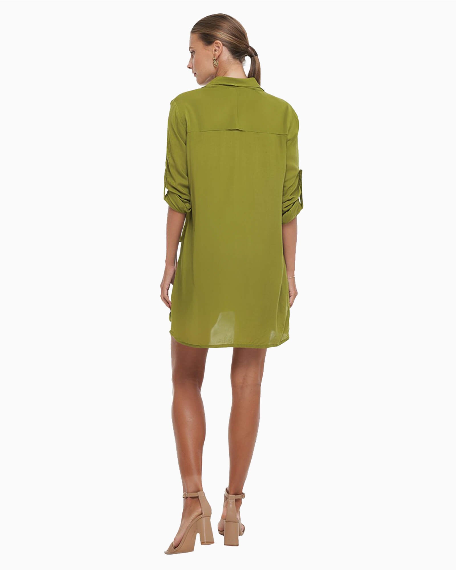 Chemise Dress Moss