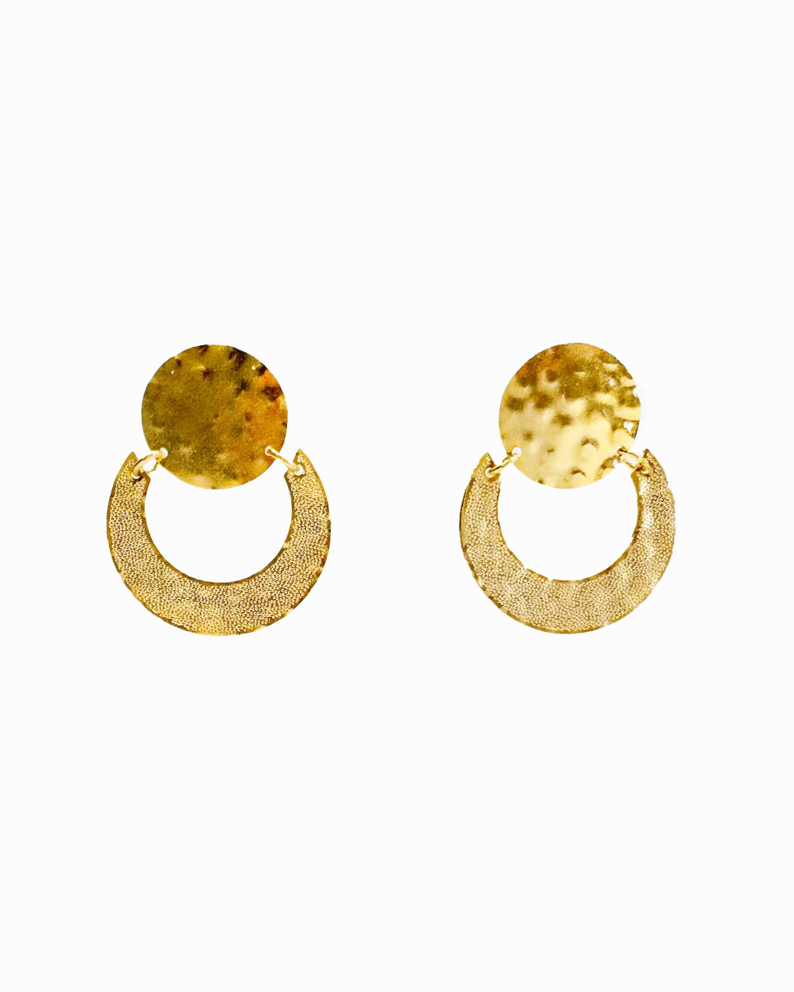 Circle Drop Earrings