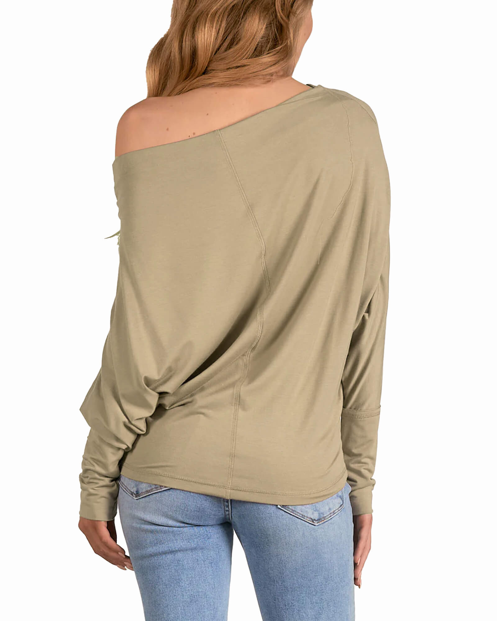 Dolman Top Sage OS