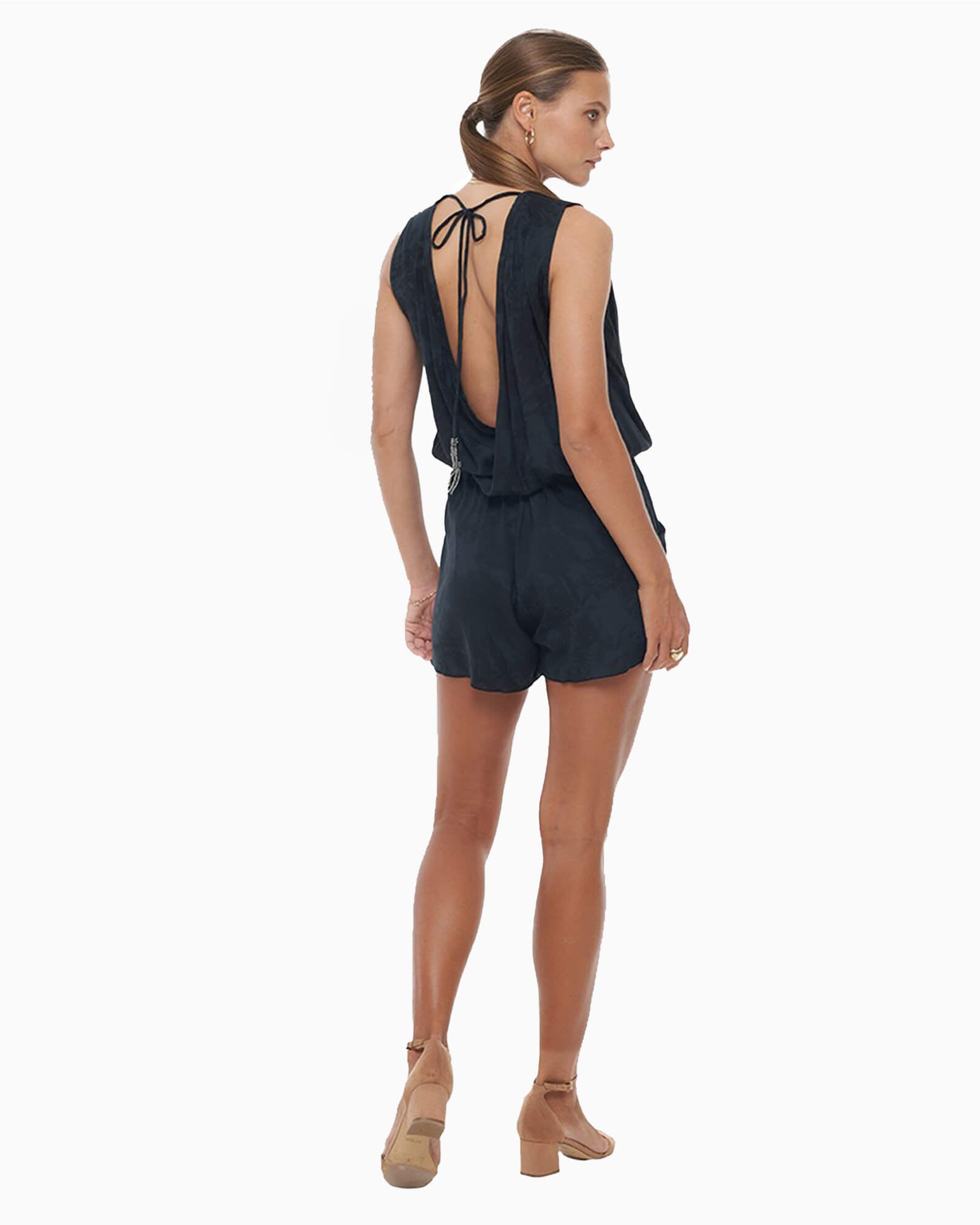 Izzie Romper Black