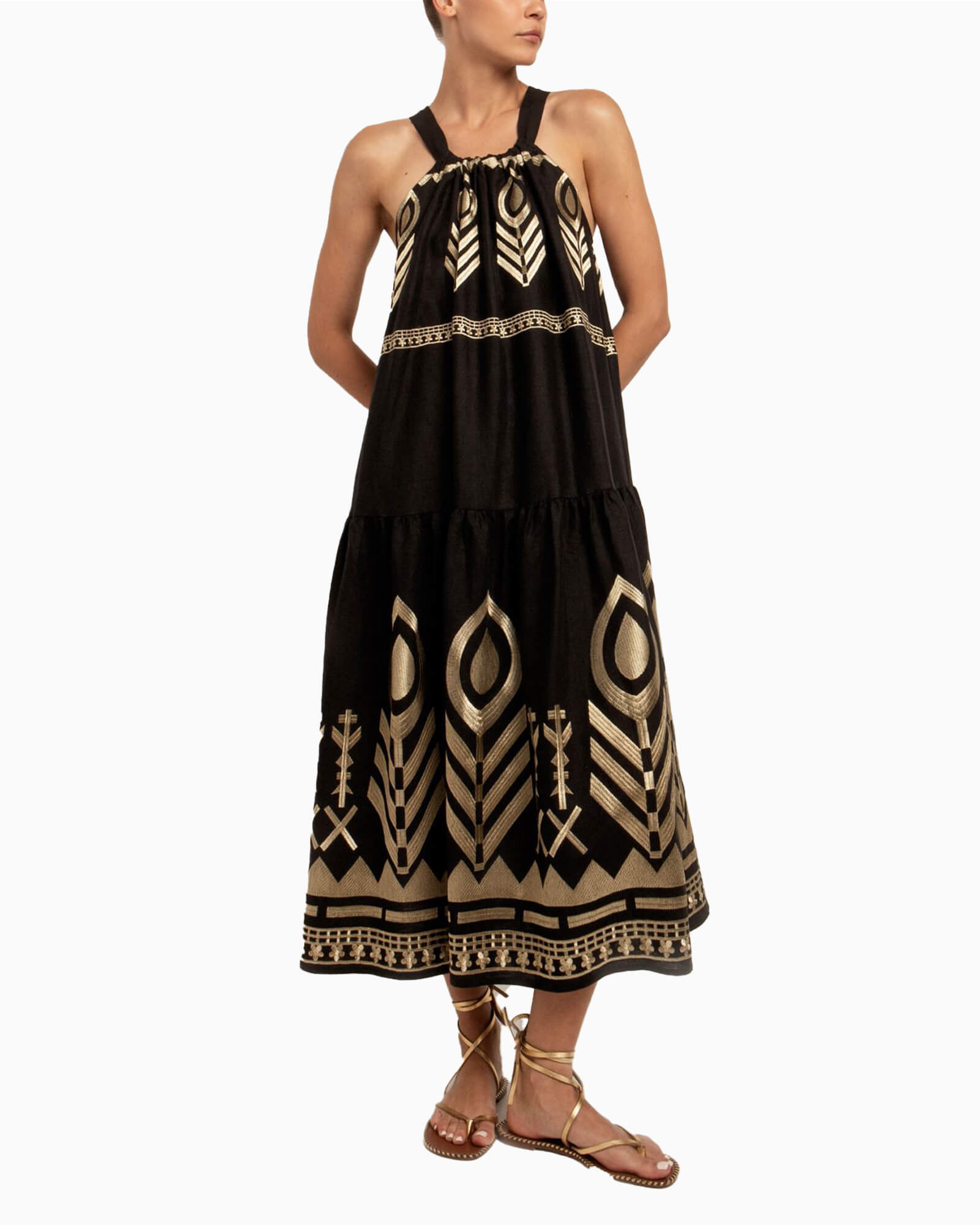 Long Halter Dress