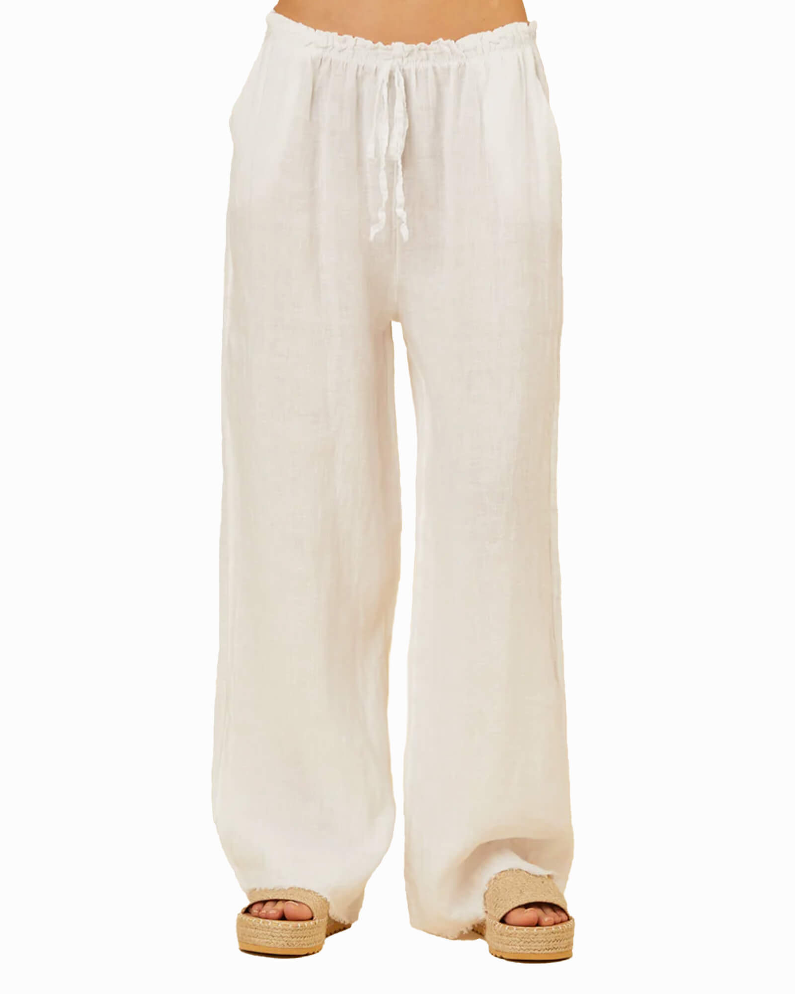 Macy Pant White