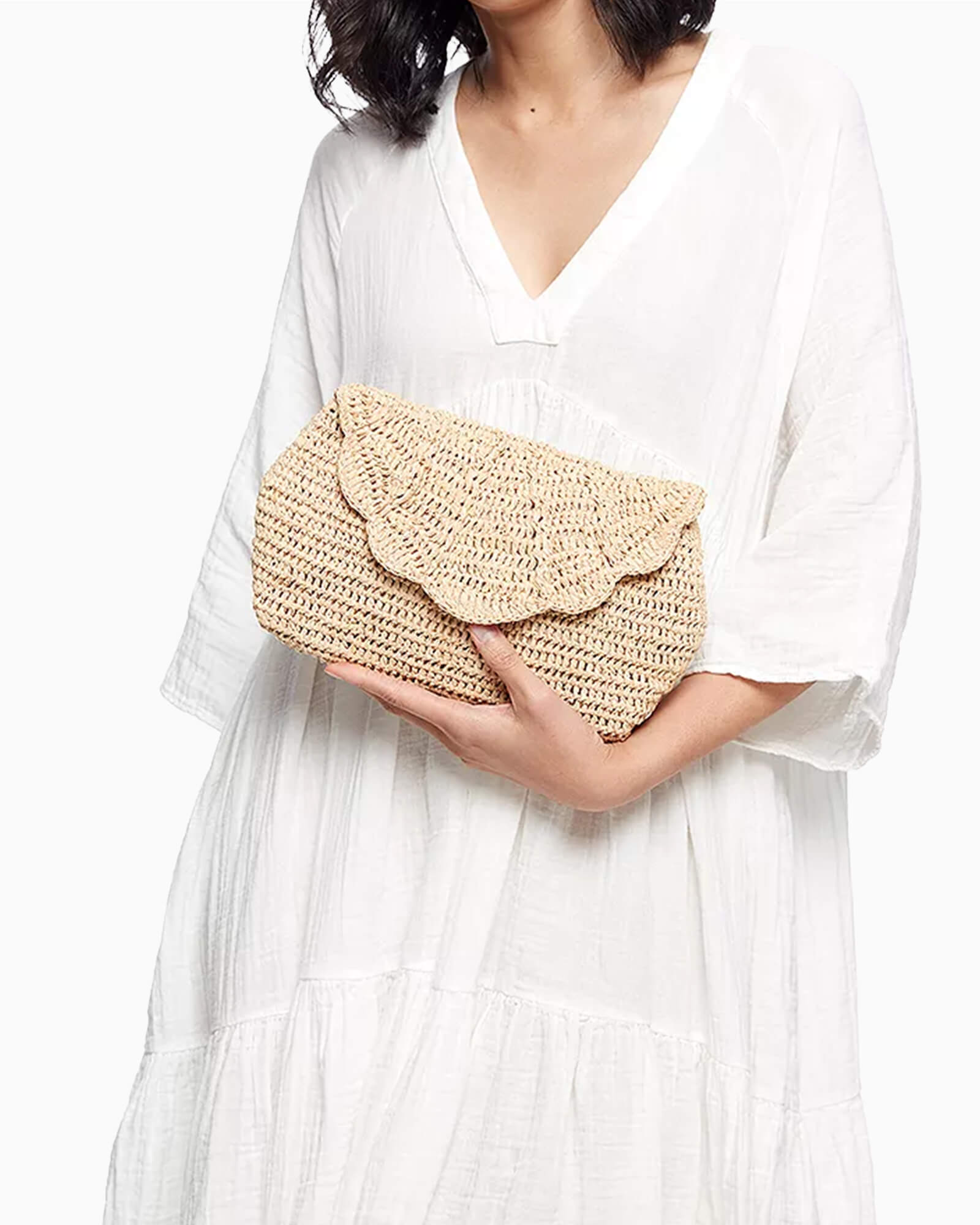 Marcella Clutch Natural