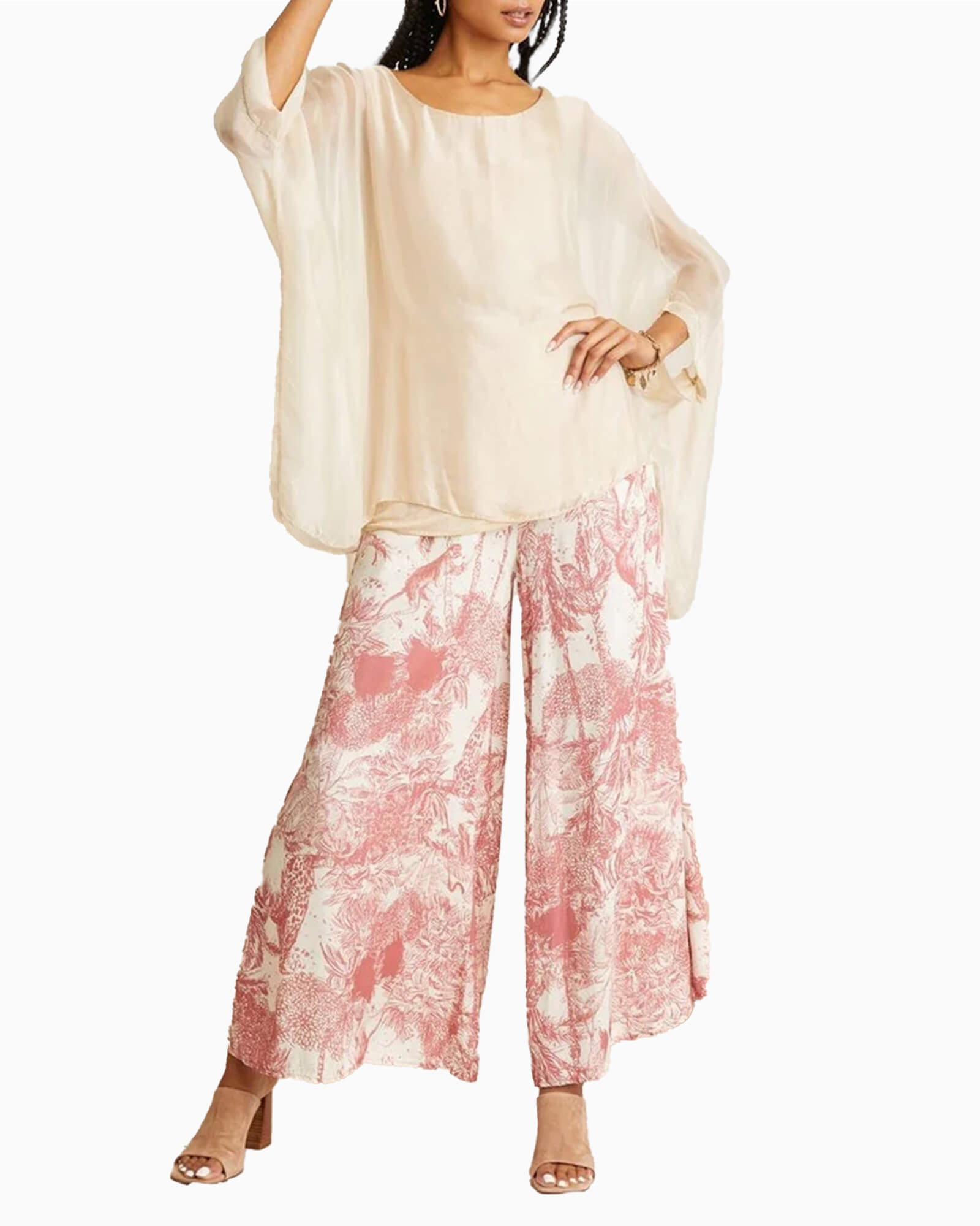 Micah Toile Pant Pink