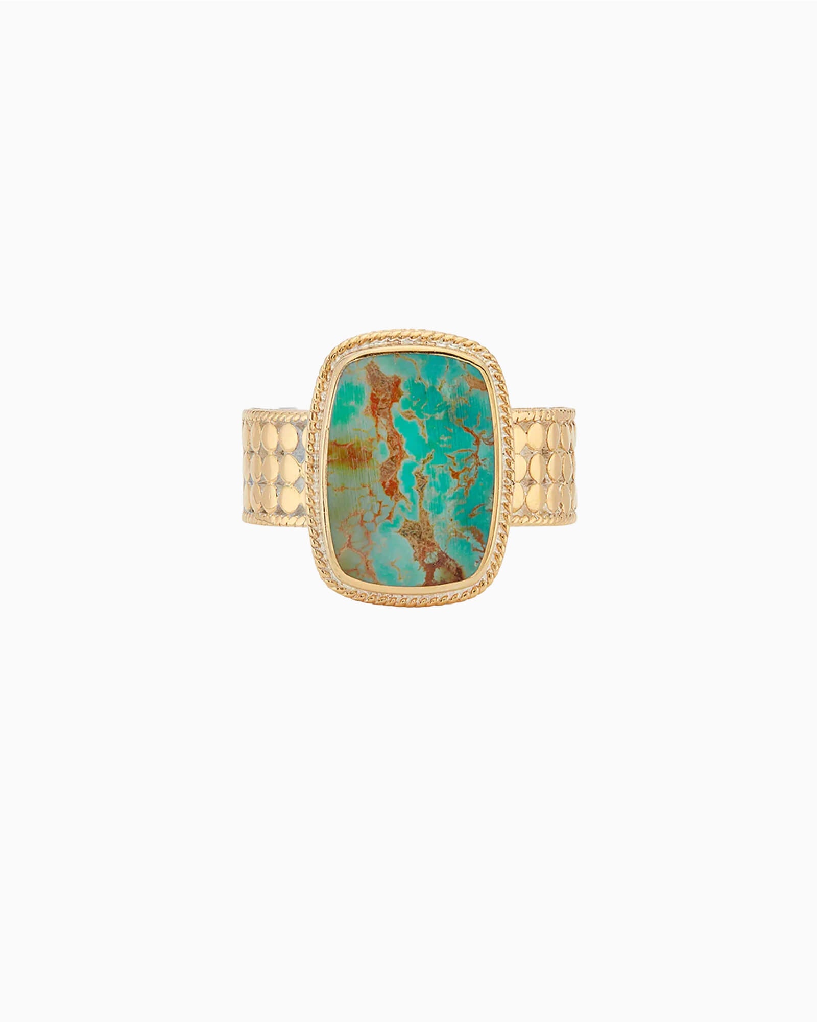 Anna Beck Turquoise Cushion Ring