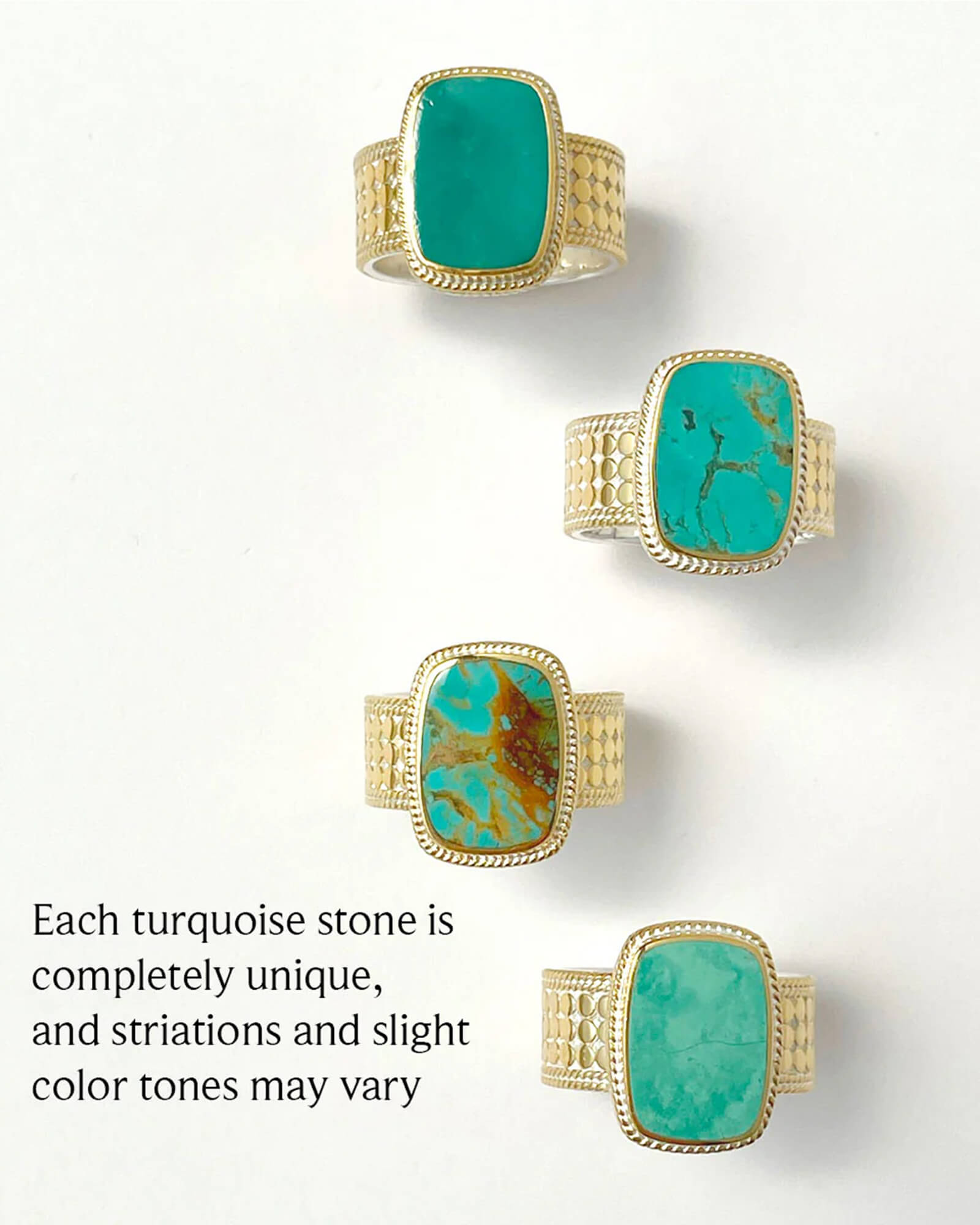 Anna Beck Turquoise Cushion Ring